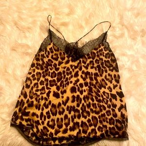 Sexy satin cheetah print cami ✨💖